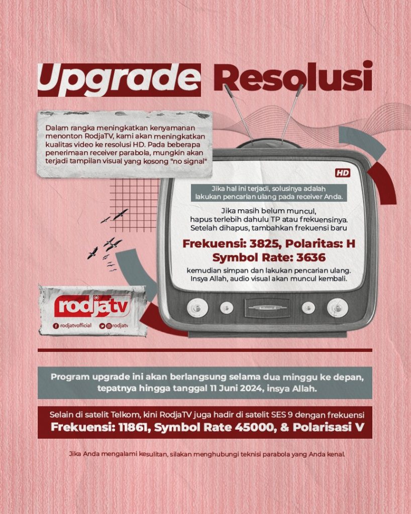 UPGRADE RESOLUSI RODJA TV